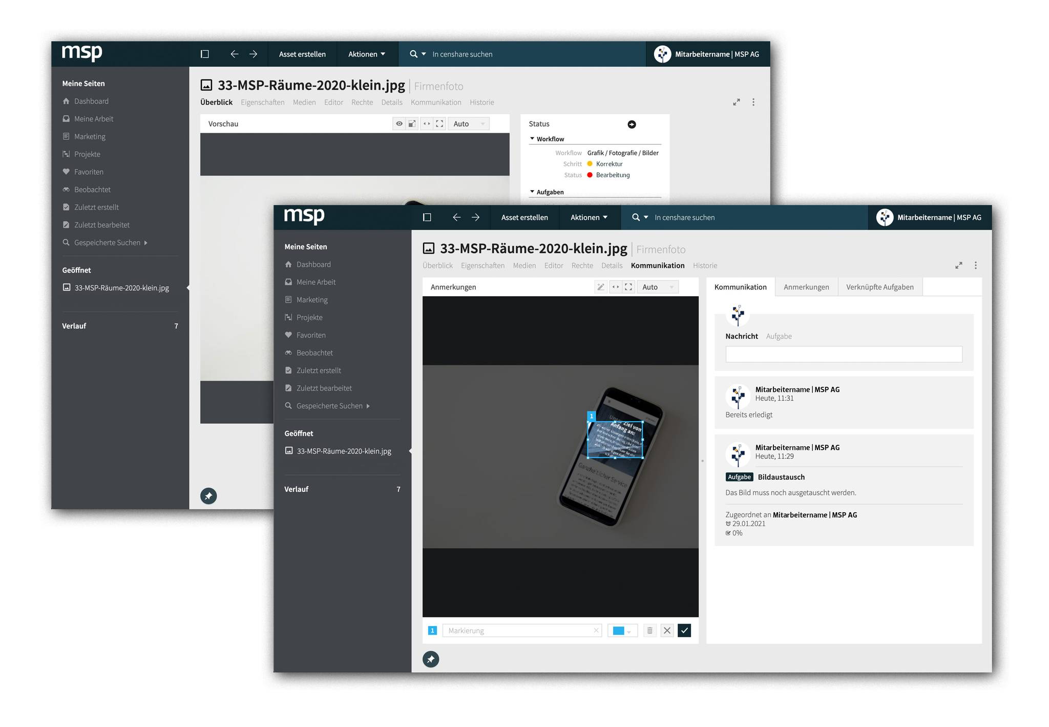 Content Marketing with censhare